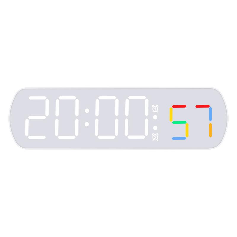Simple Electronic Clock Creative Multi Function Alarm Clock Temperature Jump Seconds To Display Positive Countdown Bedside Clock