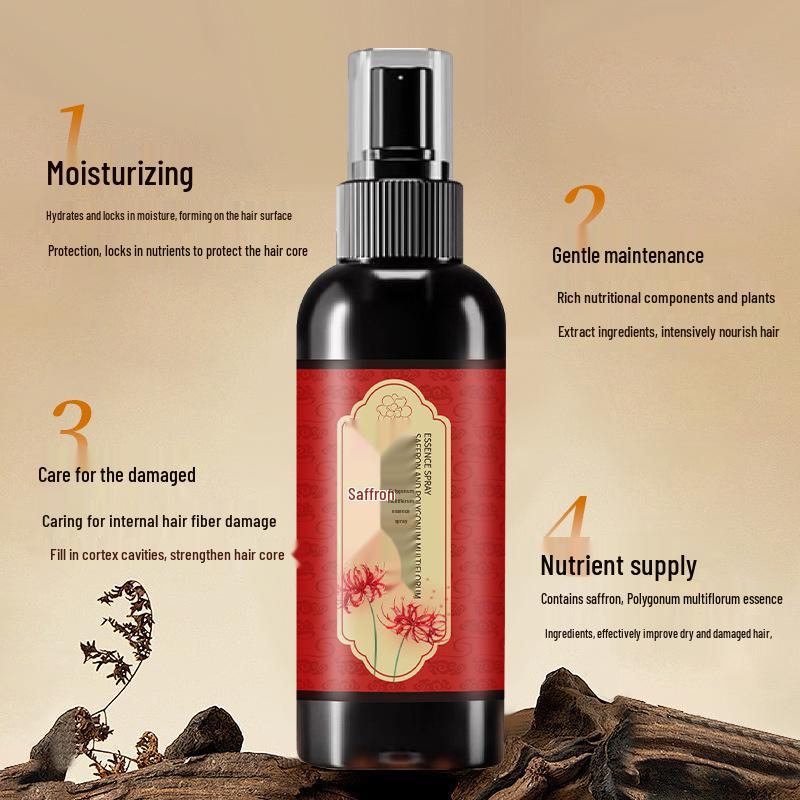 Xiang Mei Hair Growth Essence Spray with Saffron, Reishi & Polygonum