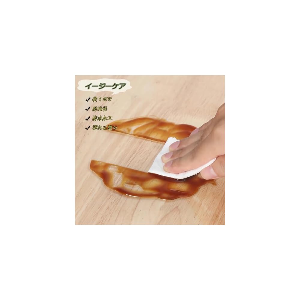 Godamiu Transparent Tablecloth 100x100cm 15mm Vinyl Sheet Desk Mat Table Protection Thick PVC