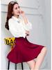 2024 Plus Size A-Line Mid-Length High-Waisted Puffy Skirt for Women - Sailor Dance Style