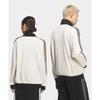 adidas Originals Waffle Zip Stripe Logo Loose Long Sleeve Jacket Unisex Jackets KQ6864
