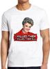 Jessica Fletcher I Killed Them All Murder She Wrote Meme Gift Tee T Shirt Unisex T-Shirt