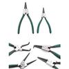 Snap Ring Pliers Pliers Set, Circlip Pliers for Holes and Shafts, Green (A-2)