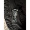 Used STUSSY cable knit beanie black