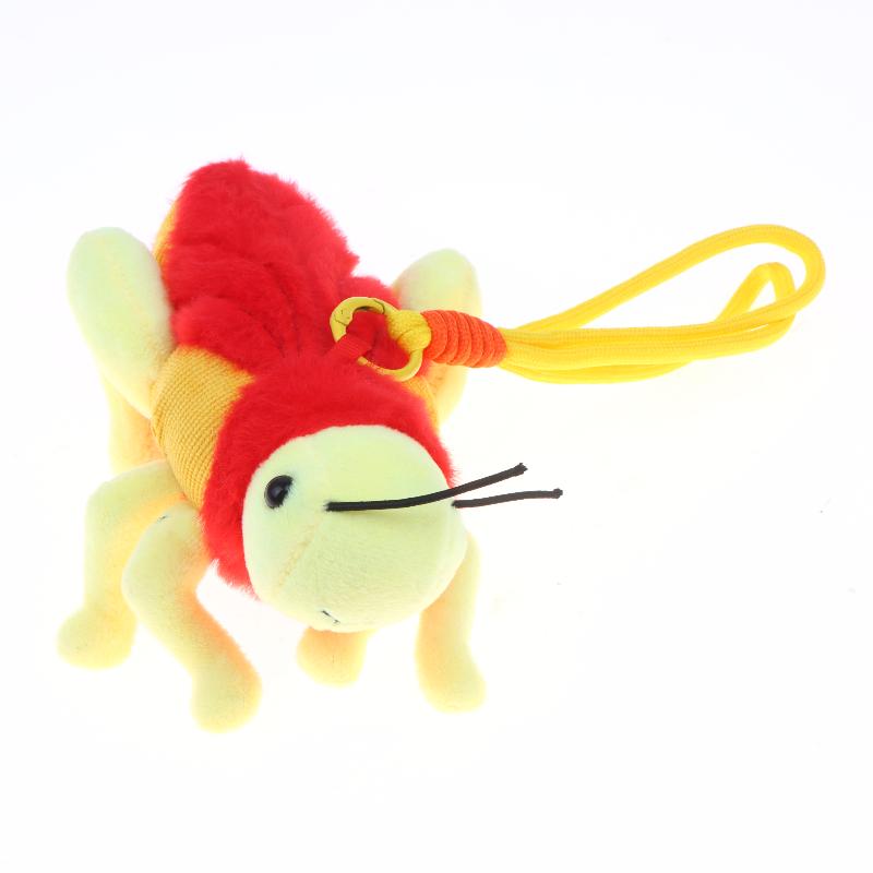 Funny Mosquito Plush Keychain Bag Pendant Weird Stuffed Animal Toy for Schoolbag Decor Multi-use Accessory