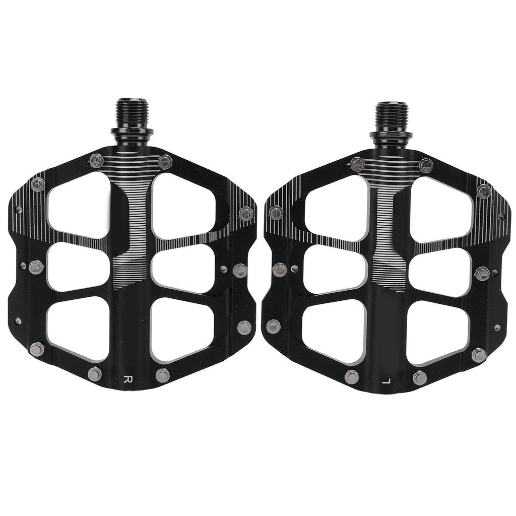1 Pair Set Non Slip Ultralight Bicycle Pedal 107mm Widen Tread 3 Bearing Bike Pedals Accessory