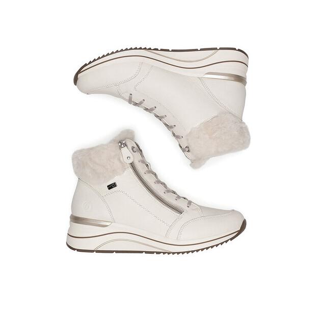 Remonte D0T77-80 White Ankle Boots