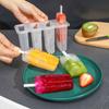 4 alte Popsicle Form mit Abdeckung Hause Kinder Popsicle Eis Form Diy Eis Form
