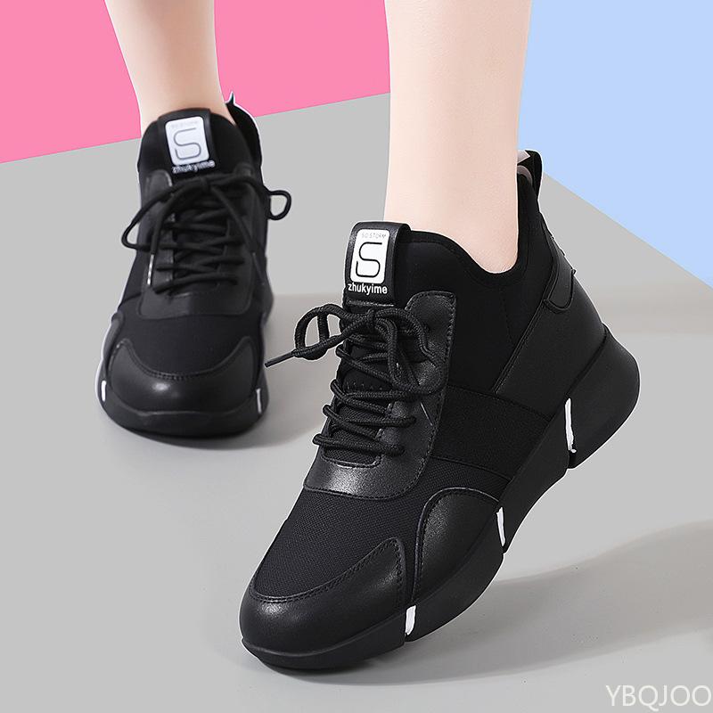 Fashion Spring new flat bottomed fashionable daily casual single shoes are comfortable simple breathable women's sports shoes