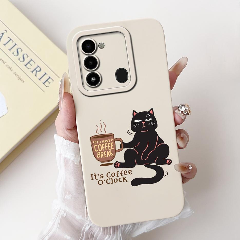 For Tecno Spark 8C Case KG5k KG5j KG5n Luxury Candy Painted Cover Soft TPU Shell For Tecno Spark Go 2022 KG5 Spark8C Phone Cases