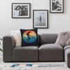 Mountain Biking Mtb Retro Square Pillowcase Polyester Linen Velvet Printed Decorative Throw Pillow Case Home Cushion Case 18"