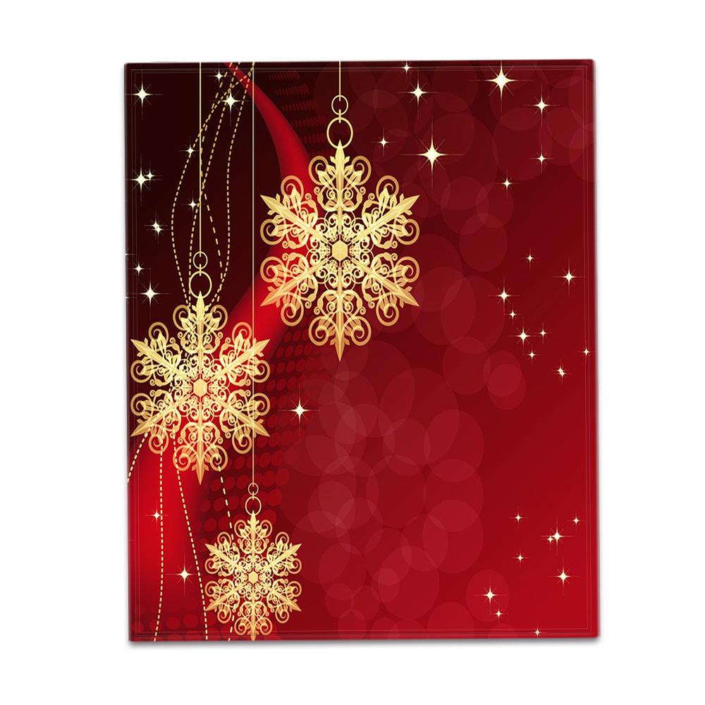 3D Christmas Theme Flannel Throw Blanket Soft Lightweight Warm for Living Room Bedroom Bed Sofa Couch Kids Adults Gifts