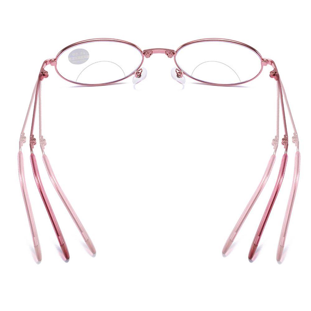 Case Anti Blue Light Presbyopia Eyeglasses Folding Reading Glasses Dual Light Hyperopia Eyewear