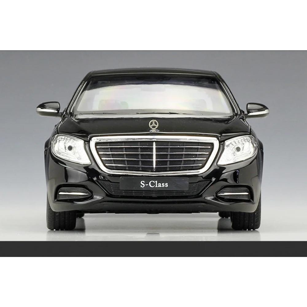 Welly 1/24 Mercedes Benz S-Class S500 Alloy Car Model Diecast Metal Toy Vehicles Car Model High Simulation Collection Kids Gifts