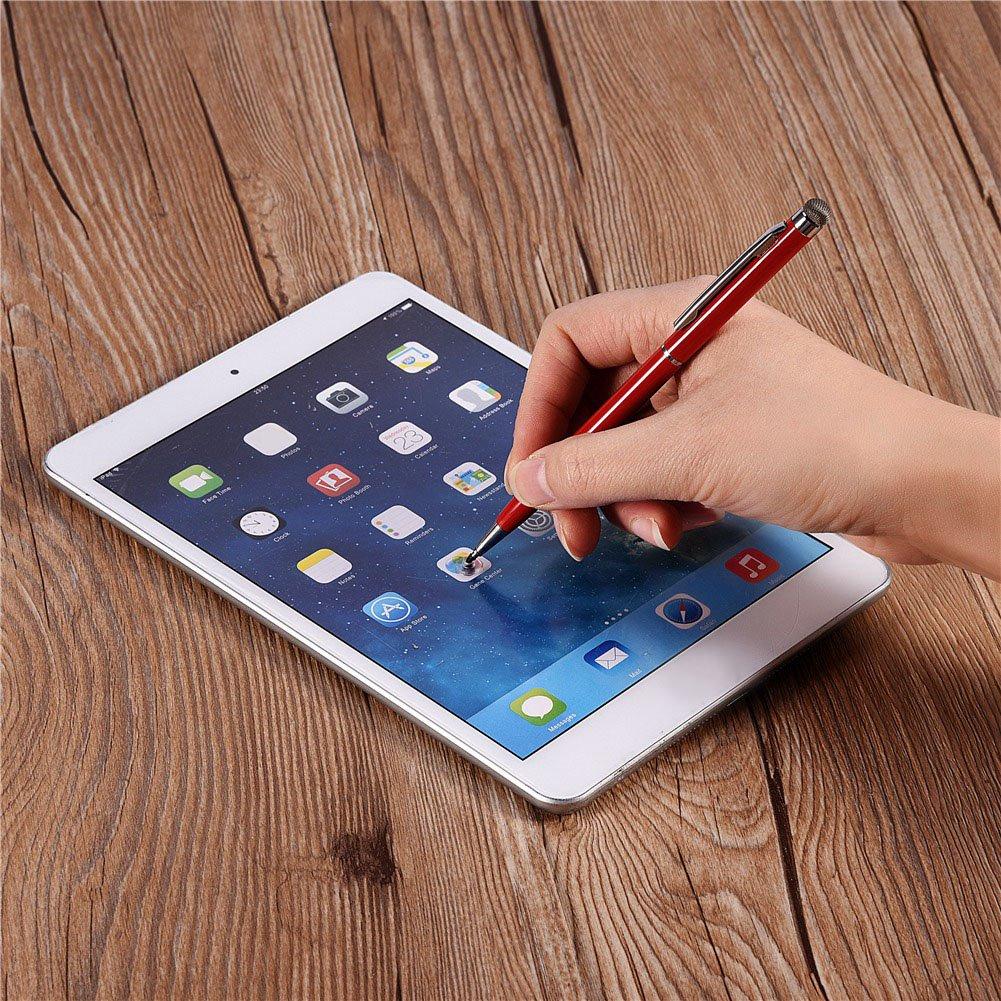 Univerzální náhradní kapacitní dotykové pero s látkovým hrotem pro iOS Samsung