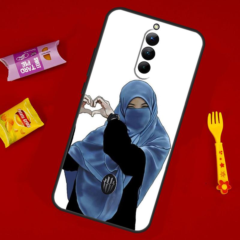 

Hijab Face Muslim Islamic Phone Case For ZTE Nubia Red Magic 10 9 8 8S 9S 10S 11 Pro Plus 6 7 6S 7S Pro 10 Air Cover Red Magic 6R