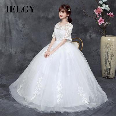 Plus Size Wedding Dress Bride Is Thin New Style Simple Single Shoulder Female Korean Summer