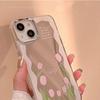 Spring Tulip Flower Makeup Mirror Phone Case for iPhone 17 Pro/13