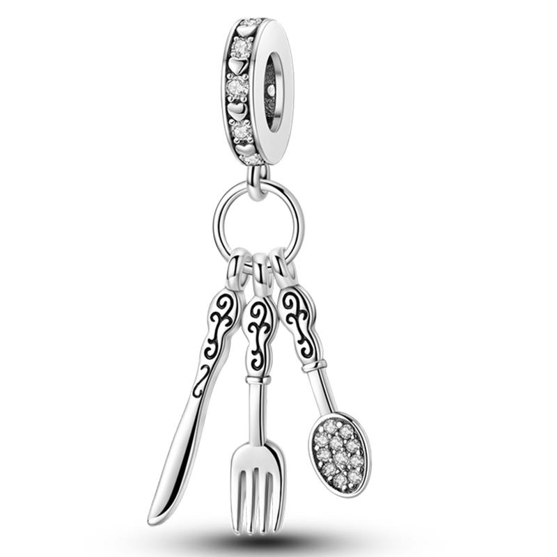 Mărgele Charm Mărgele Charm Mărgele Charm Culoare Cupru Fundă Cruce Arborele Vieții Mărgele Charm Compatibile Cu DIY Brățări Tip Bangle Autentice Pandantiv Charm Jew