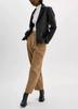 Blazer Stylish Formal Designer Real Lambskin Women Leather Party Handmade Black