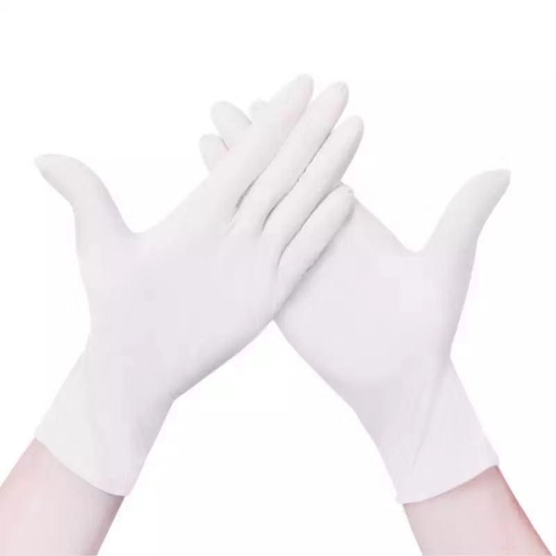 Women's Disposable Nitrile Gloves - Oil-Proof, Anti-Static for Lab & Auto Repair Protection