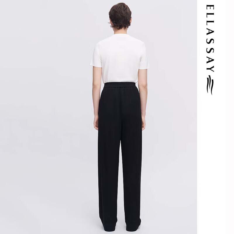 ELLASSAY Women's Spring/Summer Elastic Long Pants