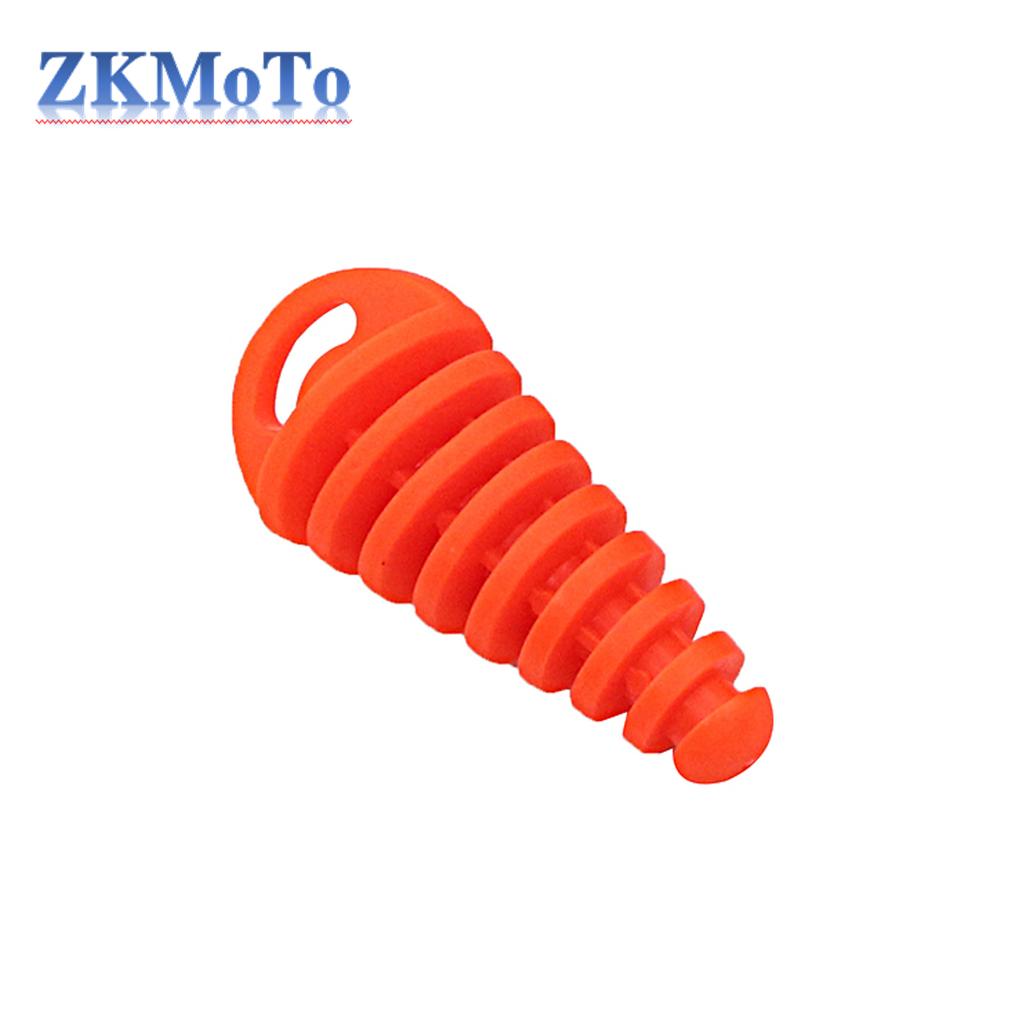 Wash Plug Exhaust Pipe Tailpipe PVC Exhaust Wash Plug Pipe Protector For Honda Kawasaki KTM Suzuki Yamaha Motorcycle Universal
