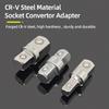 Set Adaptor Reductor Pătrat Dublu 1/4 3/8 1/2 Impact Drive Cheie cu Clichet Adaptor Soclu Reparare Unealtă de Mână