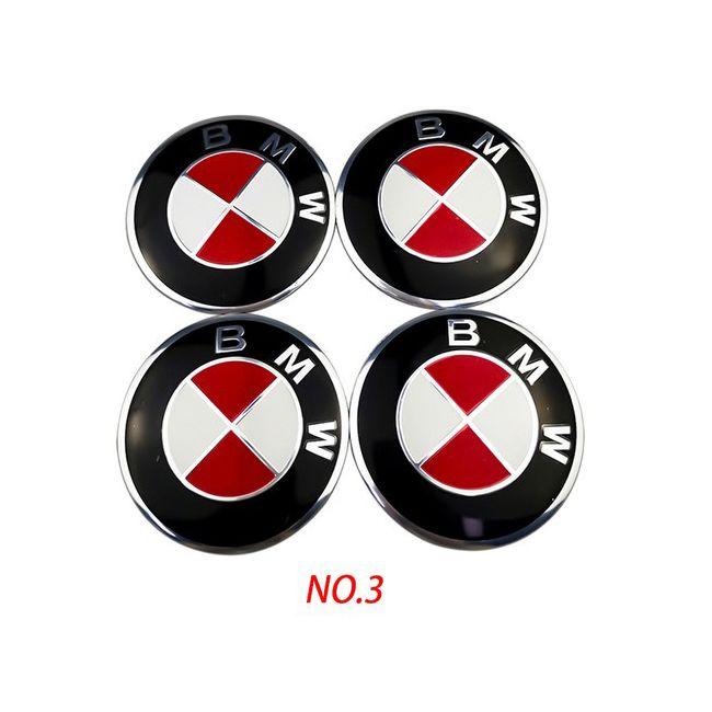 Car Steering Wheel Hub Caps Center Emblem Badge Sticker DIY Sticker For All BMW E46 E39 E38 E90 E60 E36 F30 F20 X1 X3 X5 M Logo