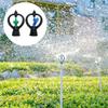 Butterfly-shape 360 Degree Rotating Sprinkler Head 1/2" 3/4" Male Thread and 3/4" Female Thread Automatic Garden Irrigation Tool