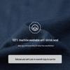 EMZ Erdos Men's Machine Washable 19.5 Micron Crew Neck Wool Sweater