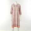 Flower Border Print Dress Vevs117l