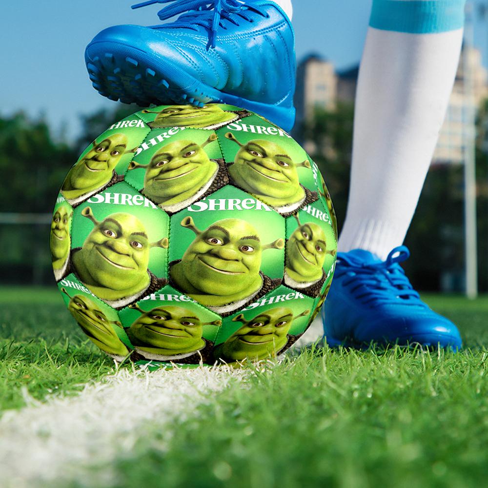 Shrek Theme Size 5 Soccer Ball, Suitable for Both Indoor and Outdoor Matches, a Gift Suitable for Everyone.