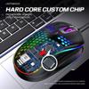 USB Wired Gaming office Mouse Mechanical Mouse USB Illuminated Mouse Adjustable Optical Gaming Mouse for Desktop Laptop
