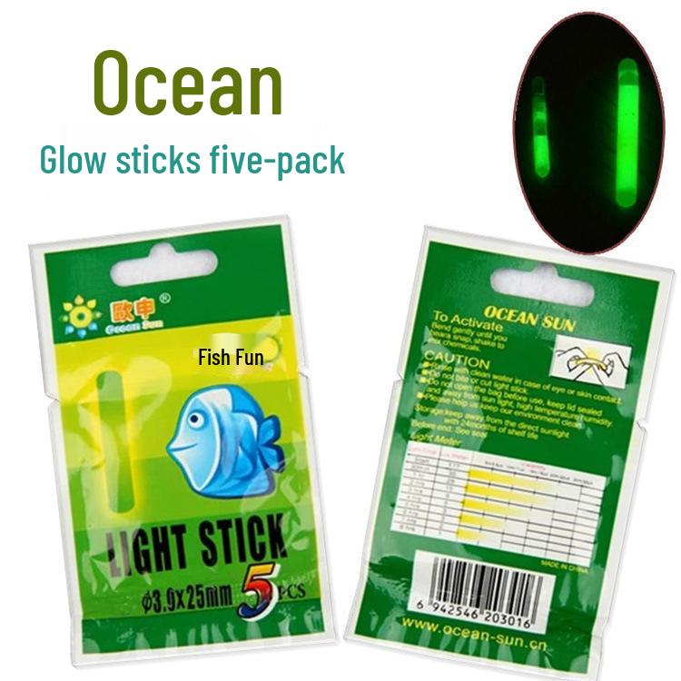 

30m Ocean Night Fishing Glow Sticks - Quality Assured Fishing Gear & Accessories 30m (Large)