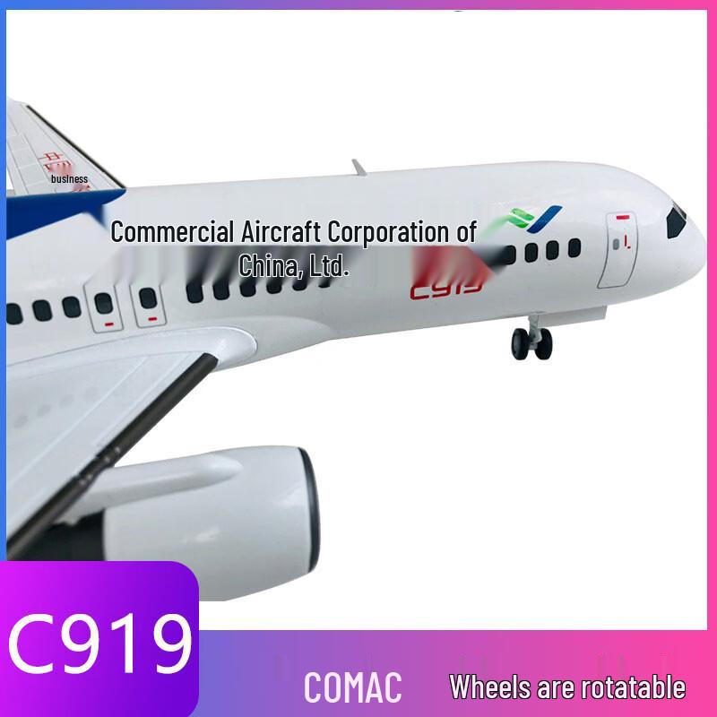 China C919 Passenger Aircraft Model