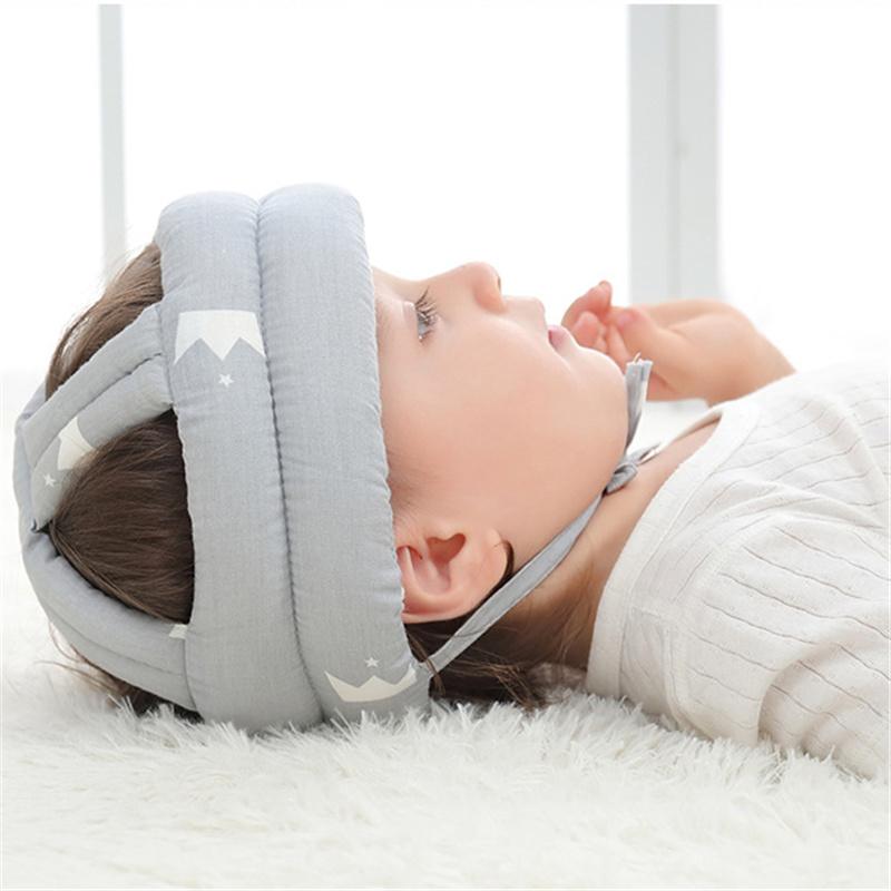 Kojenec Batole Dětská Kreslená bezpečnostní přilba Dětská ochranná přilba Čepice pro učení Chůze Plazení Děti Ochranná pokrývka hlavy