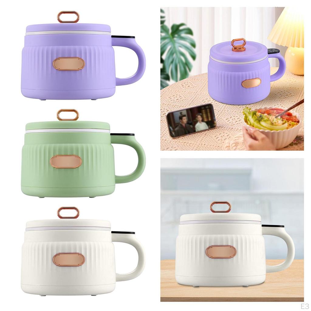 Aragaz de orez digital pentru supe de uz casnic apartament, tocanite, cereale violet