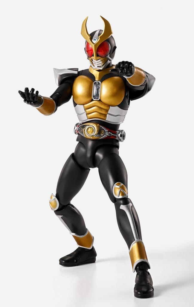 TAMASHII NATIONS Bone Carving Kamen Rider Agito Grand Form 25th Anniversary Approximately 145mm Made of PVC Articulated S.H.Figuarts (True Method)