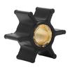Outboard Engine Water Pump Impeller 0387361 6 Blades Replacement for Johnson Evinrude 2hp Motor 1985‑1990