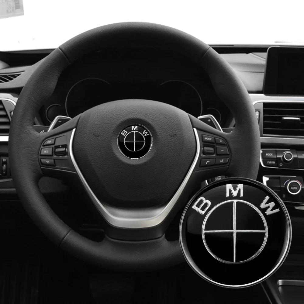 

Car Emblem Steering Wheel Decoration Badge Sticker Logo Accessories For BMW M Logo G80 E84 F48 G01 G11 X1 X2 X3 X4 X5 X6 G07 G86 чёрный