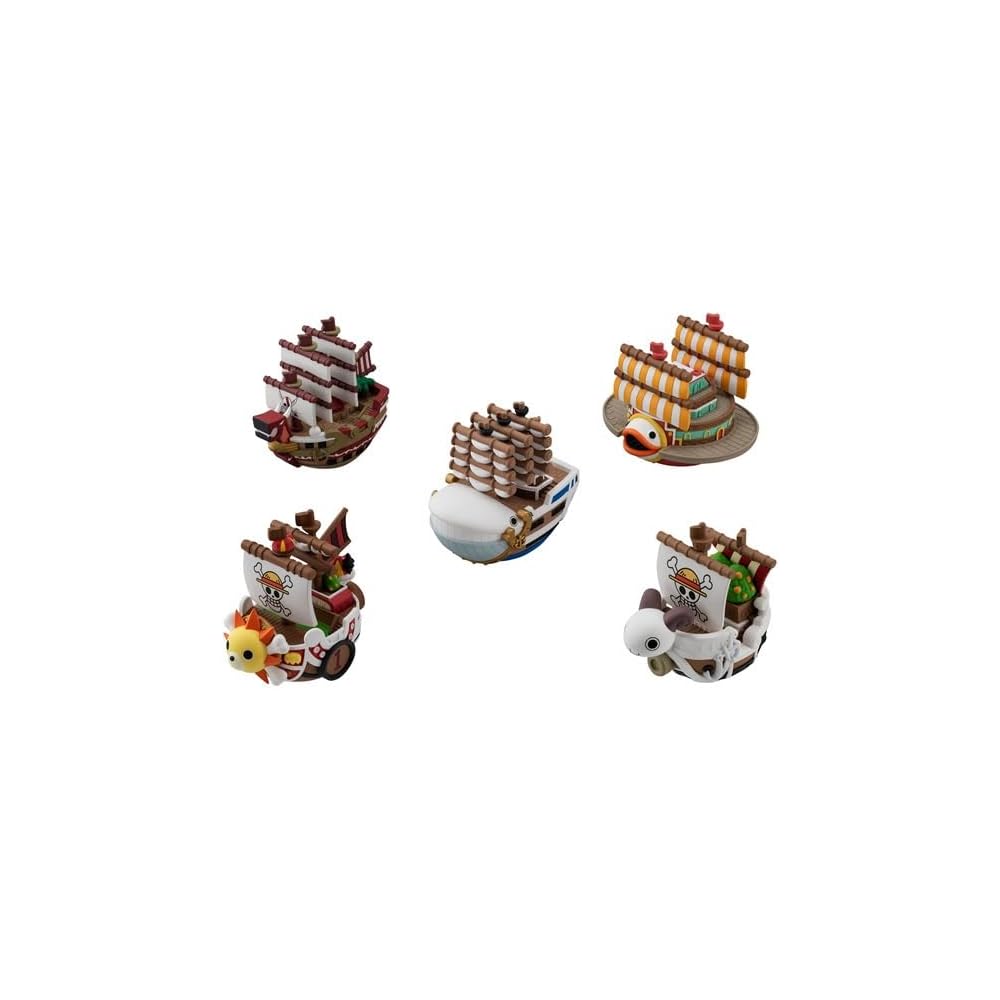 Yura Collection Series One Piece Grand Line Collection (BOX) Approx. 55mm PVC Painted Complete Figure