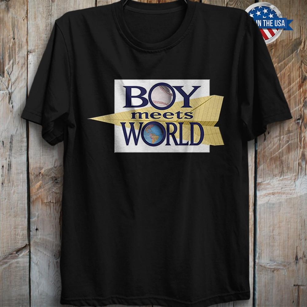 Cotton S-5XL T-Shirt Boy Meets World American Television Sitcom Classic Unisex T-Shirt S