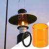 Light Shades For Lamps Portable Amber Lampshade Multifunctional Portable Amber Lamp Shade For Camping Hiking Porch Picnic