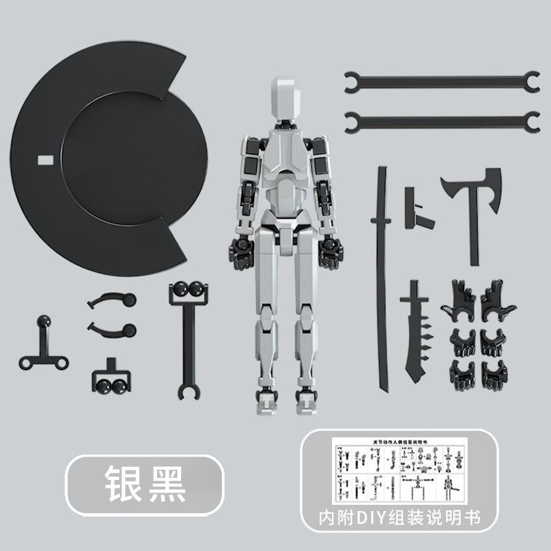 

1PCS Joints Figure Articulate Movable Dummy Doll Diy Assembly Toy Printed Action Stop Motion Animation Gift T13 3D Poseable Articulated Scale Detailed