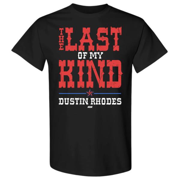 Dustin Rhodes  The Last of My Kind DoubleSided AEW Official TShirt Unisex T-Shirt XXXXL