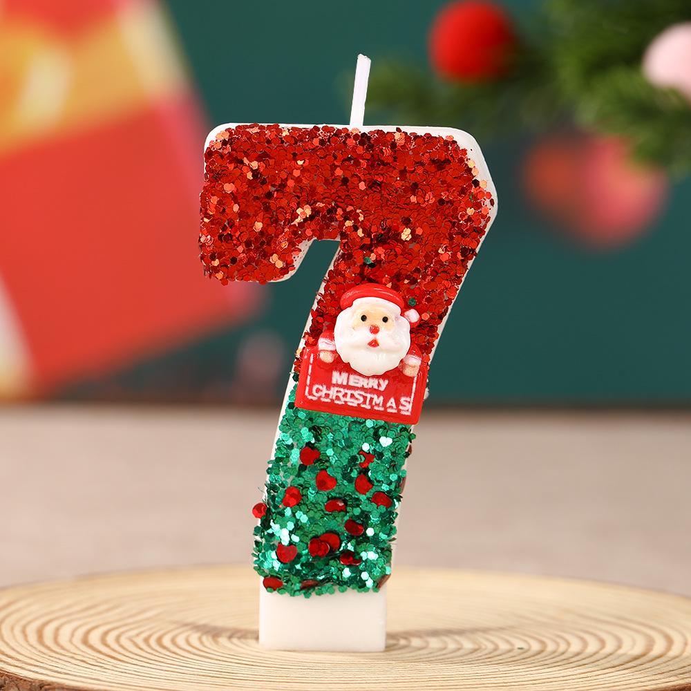 Santa Claus DIY Digital Candle for Holiday Parties