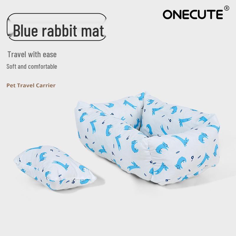 Trasportino Portatile per Animali ONECUTE: Traspirante, Morbido e Confortevole per Cani e Gatti – Borsa a Mano e a Spalla per Viaggi all'Aperto