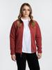 Jacket Jack Wolfskin Kaminfeuer Jacket Women Red Coral