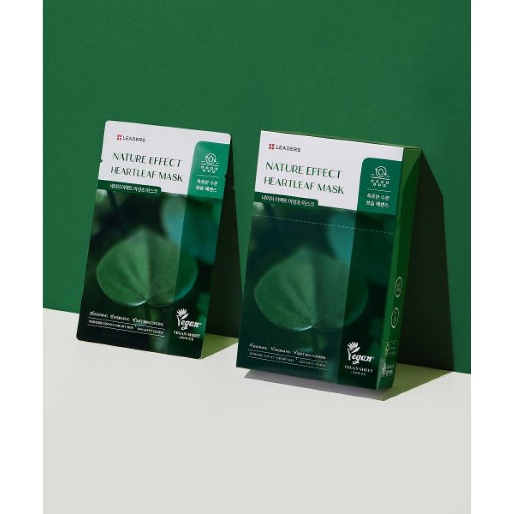 Leaders Cosmetics Nature Effect Mugwort Mask 10 Sheets none